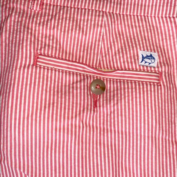 Southern Tide Seersucker Shorts Sz 38 - Picture 4 of 4